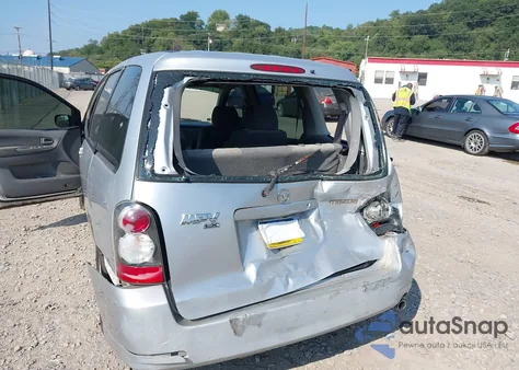 2004 Mazda Mpv Lx из США, поврежденный, VIN JM3LW28A740508211